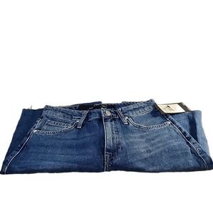 Mavi Gina High Rise Relaxed Fit Denim Shorts | Size 25